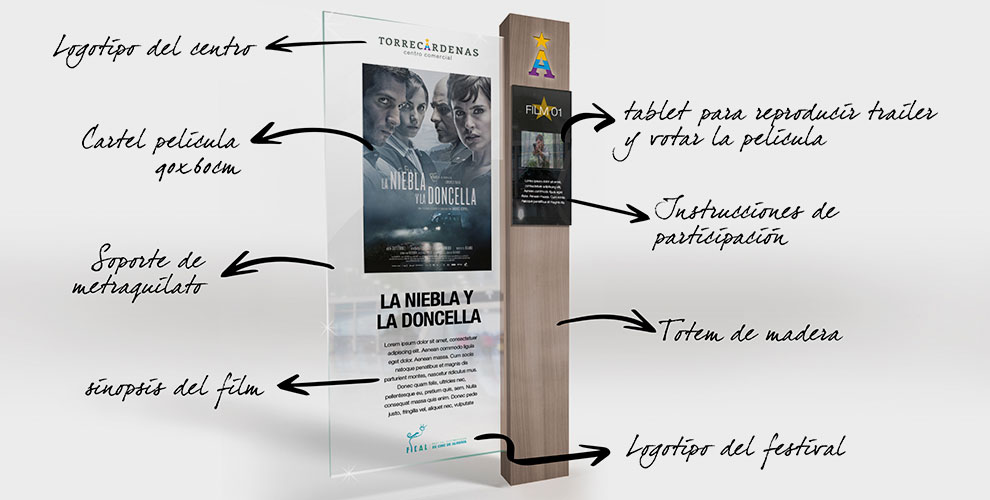 Centro Comercial Torrecárdenas Almería Campaña Inauguración Diseño Estrategia Creatividad acción Cine02