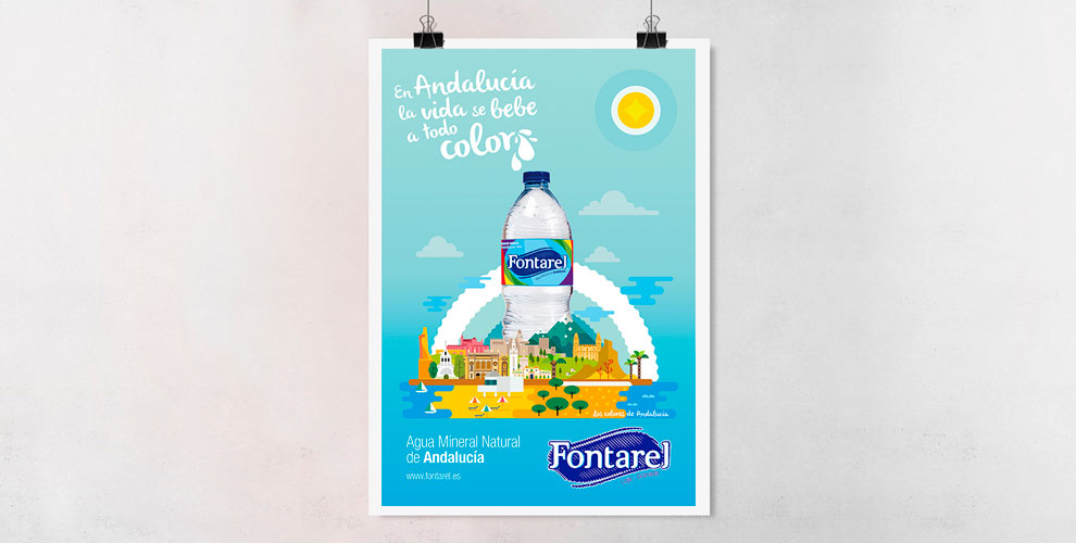 Fontarel Campaña Estrategia Posicionamiento Creatividad Gráfica