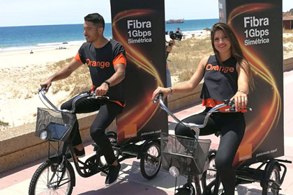 Orange Trade Marketing Nacional Fibra Azafatos Playas