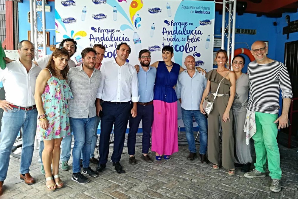 Agencia Publicidad La Caseta Camapaña Fontarel En Andalucía se bebe la vida a todo color